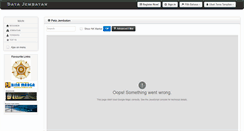 Desktop Screenshot of datajembatan.com